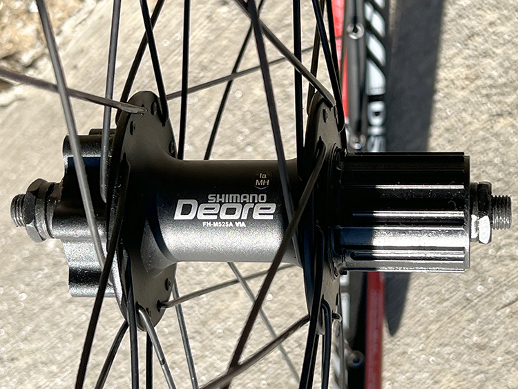 Shimano Deore rear hub